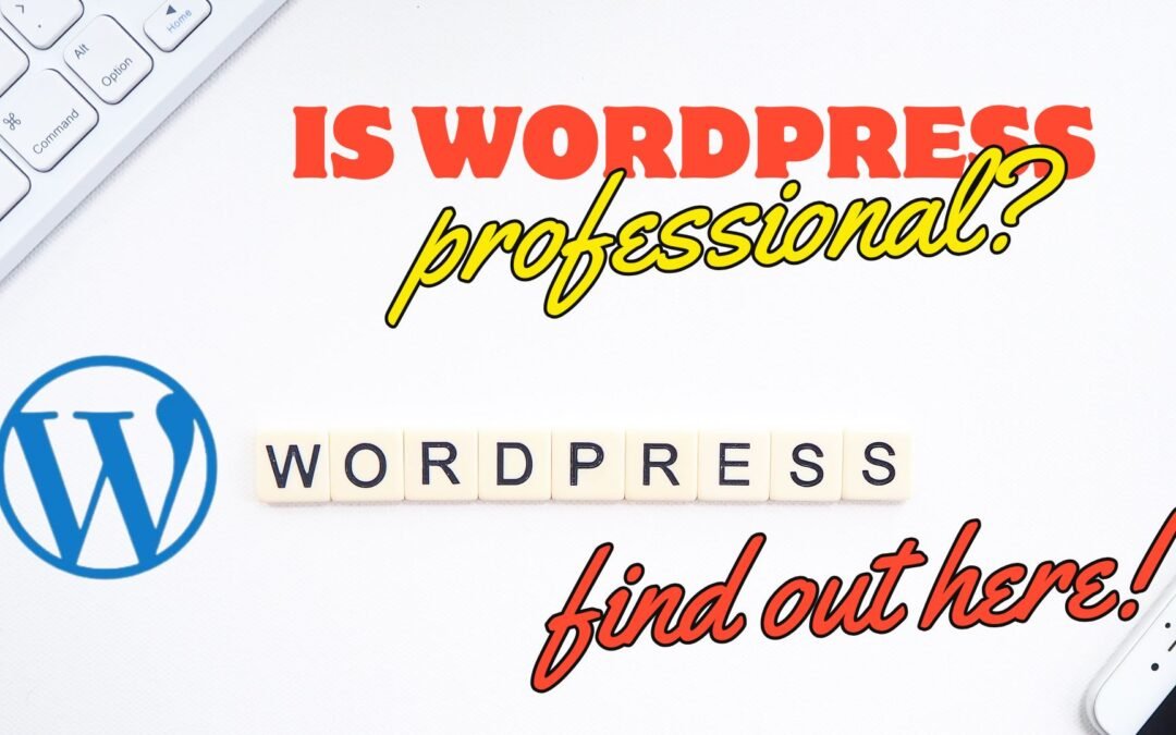 Is WordPress Professional?